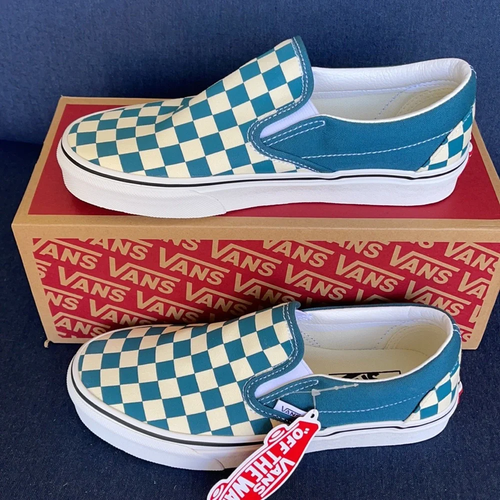 Vans Classic Slip-On Checkerboard WMNS - Picture 2 of 16